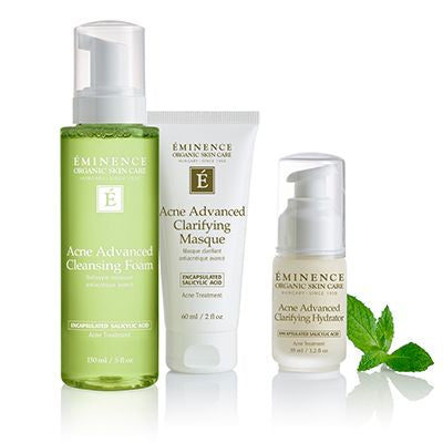 Eminence Organics Acne Advanced 3-Step Treatment System