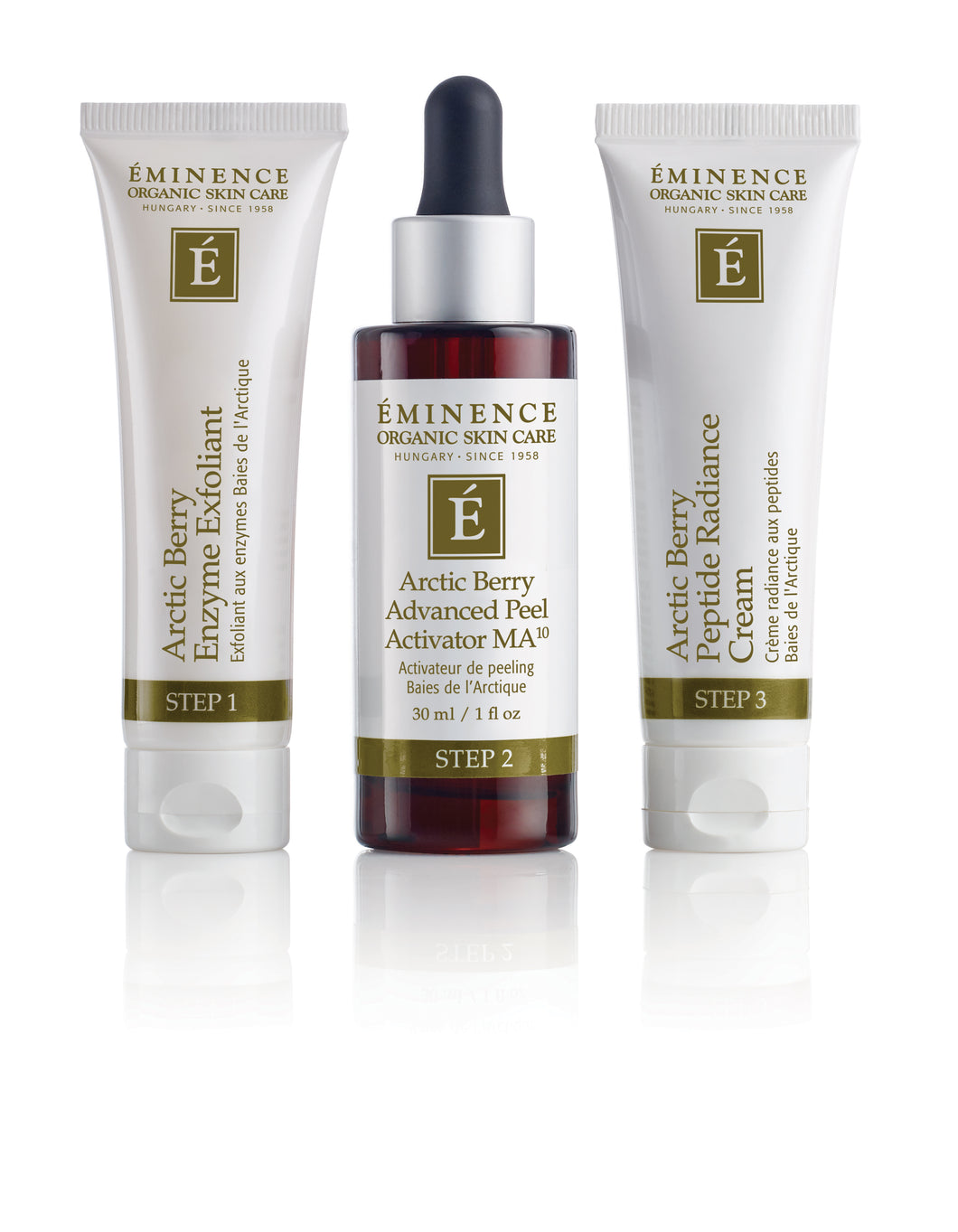 Eminence Organics Arctic Berry Peel & Peptide Illuminating System